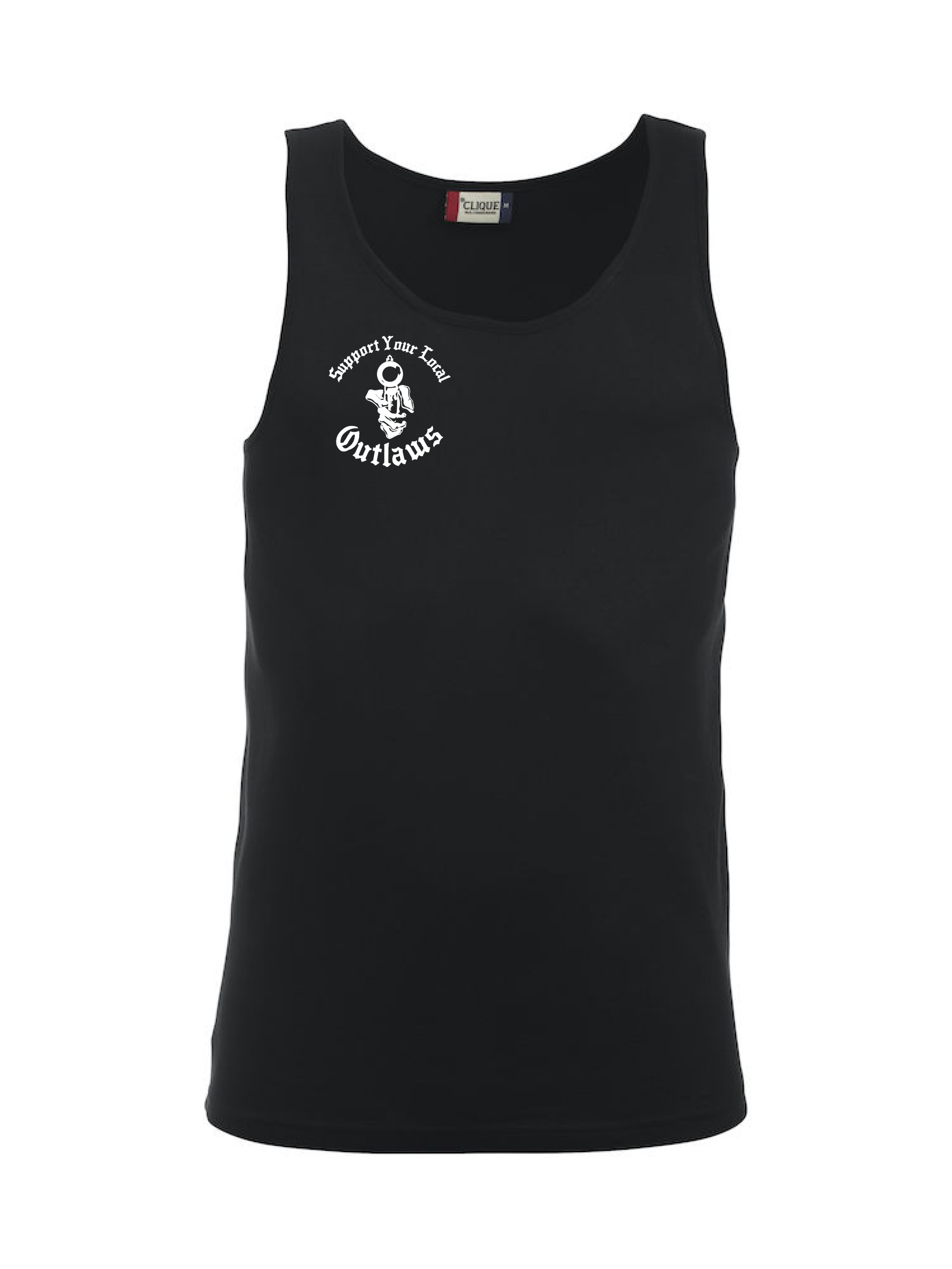 Embroided Sylo W Tank - 029367 - Outlaws MC Moss